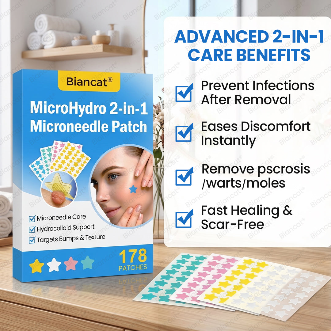 Biancat® MicroHydro 2-in-1 Microneedle Patch