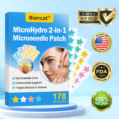 Biancat® MicroHydro 2-in-1 Microneedle Patch