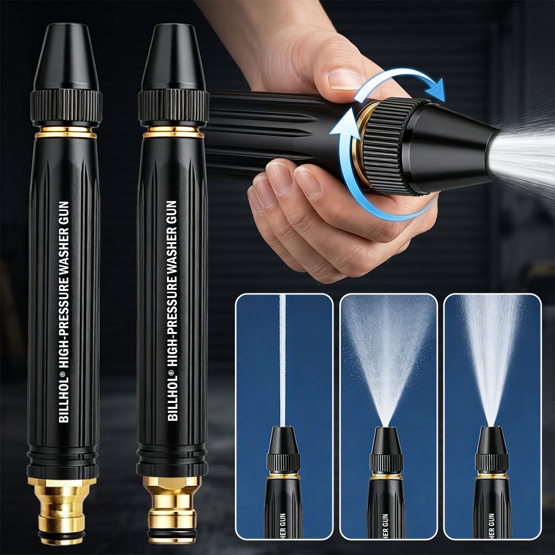 Billhol® StormBlast High-Pressure Washer Gun💥💥Dual-Function Nozzles for Multi-Surface Cleaning in Seconds