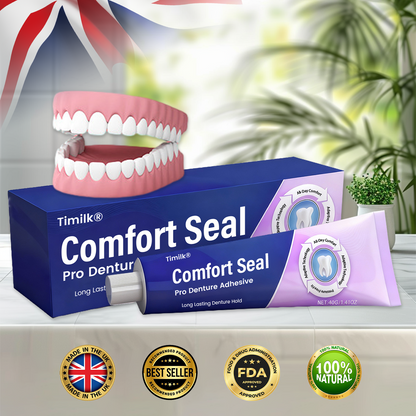 🔥 LIMITED SPECIAL OFFER 🔥 Timilk® Comfort Seal Pro Denture Adhesiv